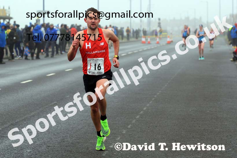 Senior mens 12 Stage 2023 Northern Mens 12 stage and Womens 6 Stage Relays and Young Athletes, Redcar. Photo: David T. Hewitson/Sports for All Pics